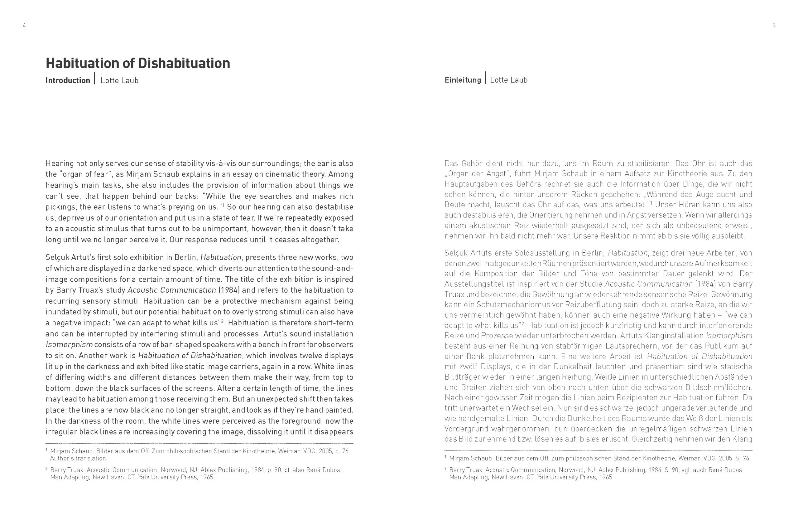 Habituation (Artist Book)